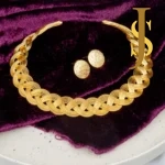 Hasli Braided Choker set