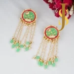 Meenakari-Hand-Painted-Earrings jewellery