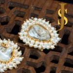 Baroque Pearl Neck Piece with Beads jewellery