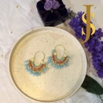 Kundan Chandbaali With Beads