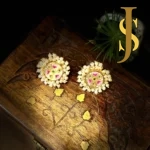 Handpainted Beads Studs set online set