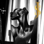 Rhodium Plated American Diamond Dew Drops Necklace new online jewellery