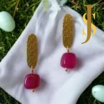 Golden Drop Earrings