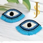 Handcrafted Evil Eye Beads Light Weight Earring set
