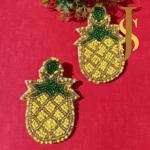 Handcrafted Pineapple Beads Light Weight Earring online set