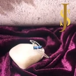 Rhodium Plated American Diamond Elegant Openable Crystal Blue Bracelet set