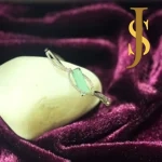 Rhodium Plated American Diamond Openable Rectangle Mint Bracelet design