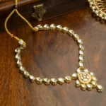 Classic Kundan Polki Choker Pearl Beaded Necklace