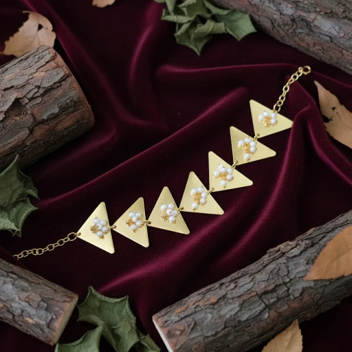 Sanaadhya Golden Brass Openable Bracelet With Beads