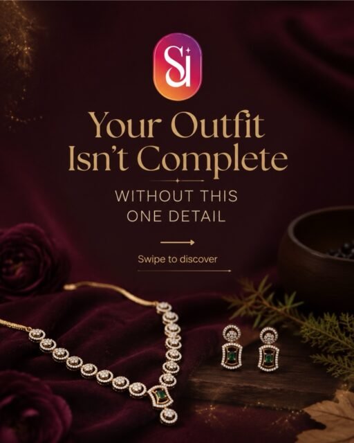✨ Made to Be Noticed. Crafted to Be Remembered. ✨

Every detail tells a story of elegance, artistry, and timeless beauty. From delicate designs to mesmerizing sparkle, our jewellery is created to make every moment unforgettable. 💎

Discover jewellery that doesn’t just complete your look, it defines it.

#LuxuryJewellery #JewelleryLove #TimelessElegance #FineJewellery #StatementPieces JewelleryDesign ElegantStyle DiamondJewellery JewelleryLovers EverydayLuxury