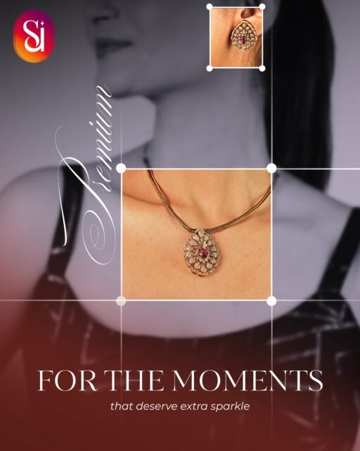 ✨ There are moments in life that you want to cherish forever and there are some that require a bit of glamour.
Dress yourself in timeless elegance, designed to add sparkle to all your celebrations, memories, and stories. 💎
#JewelleryLove #TimelessElegance #LuxuryJewellery #EverydayLuxury #StatementJewellery JewelleryCollection Shine