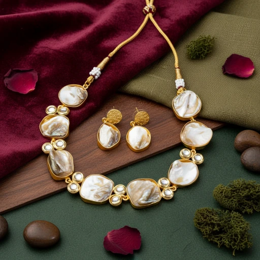 Sanaadhya Baroque Pearl Neckpiece With Kundan